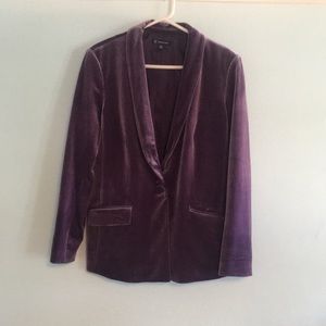 Fun velvet blazer